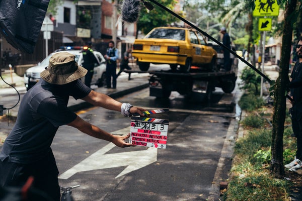 Behind-the-scenes from JN Silva's film, 