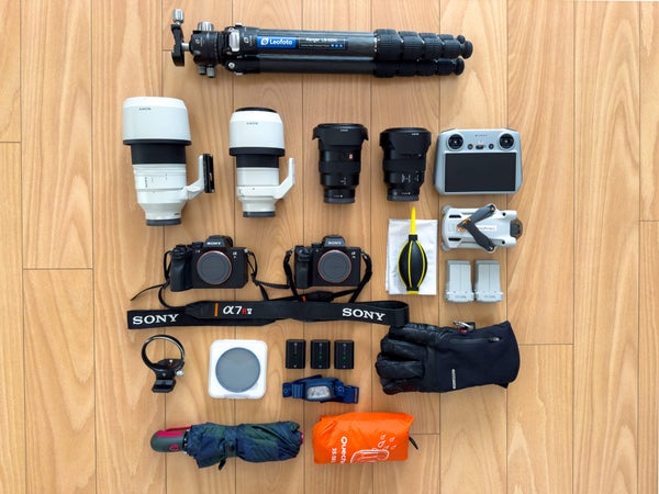 Antonio Valente's Sony Alpha kit for landscape photography