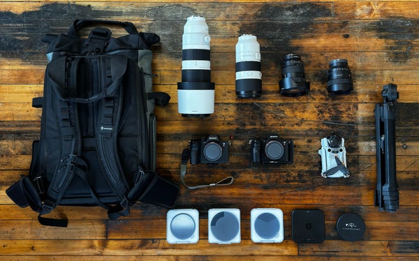 Bret Blakely's photography kit