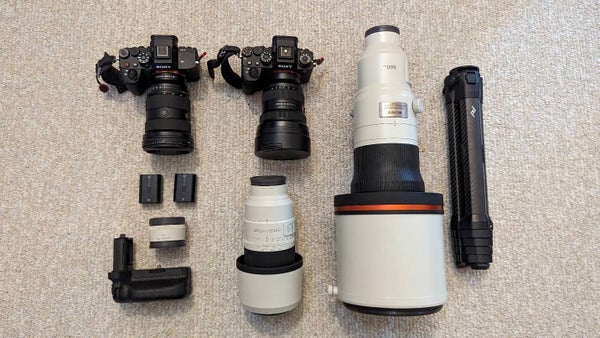 Justin Niu's photography kit for travel, wildlife and more
