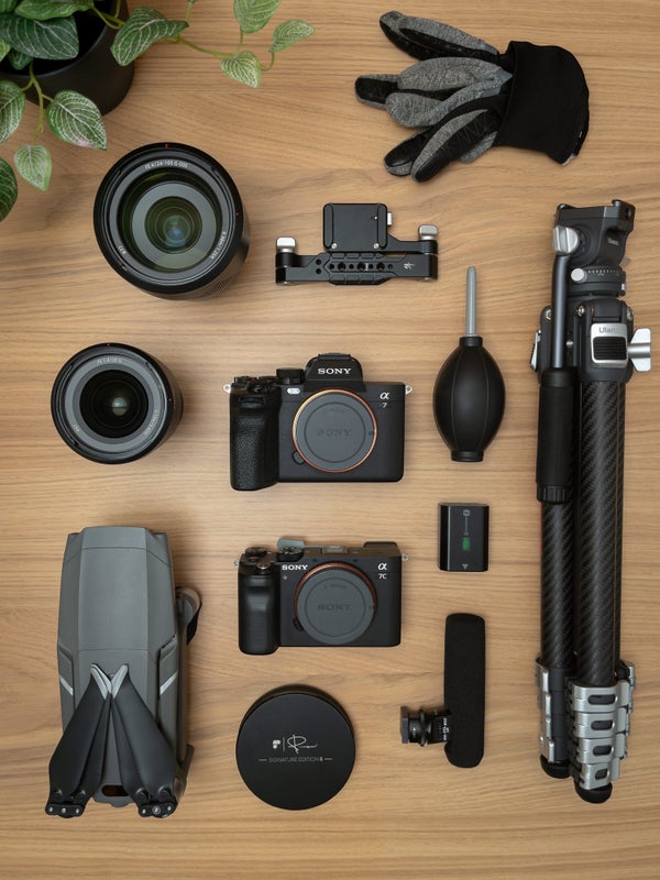 Nick Di Giugno's hybrid Sony Alpha kit