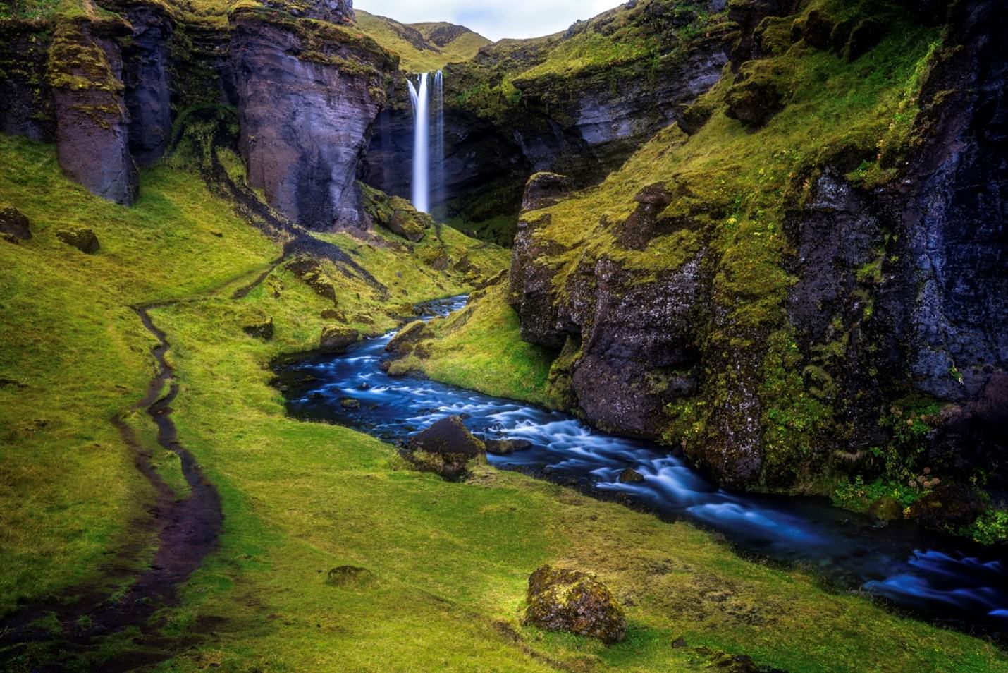 “Kvernufoss, a hidden gem echoing the grandeur of the land of fire and ice, Iceland.” Photo by Raj Bose. Sony Alpha 7R III. Sony 16-35mm f/2.8 G Master. 1/25-sec., f/10, ISO 100